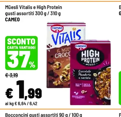 Muesli Vitalis e High Protein