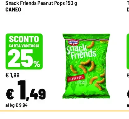 Snack Friends Peanut Pops