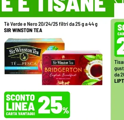 Tè verde e nero