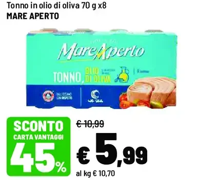 Tonno in olio di oliva