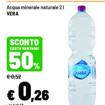 Acqua minerale naturale