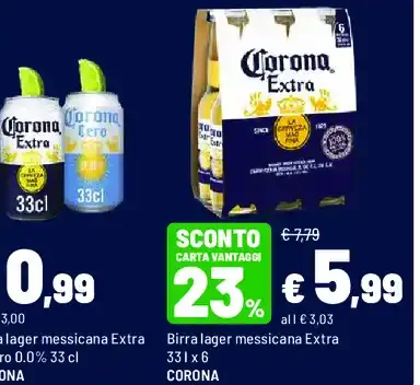 Birra lager messicana