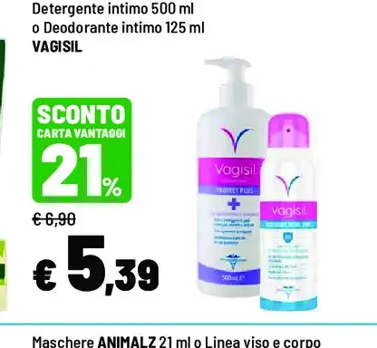 Detergente intimo Vagsil