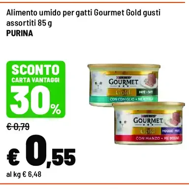 Alimento umido per gatti Gourmet Gold