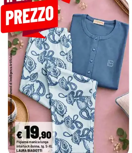 Pigiama manica lunga