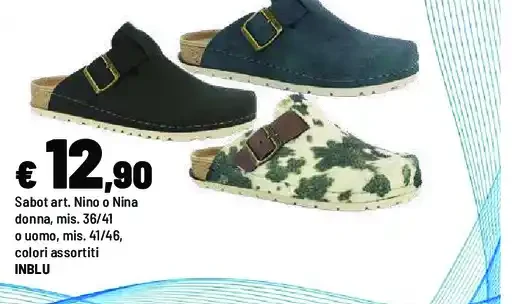 Sabot art. Nino o Nina