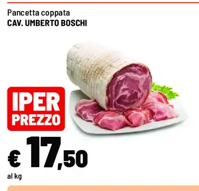 Pancetta coppata Cav. Umberto Boschi
