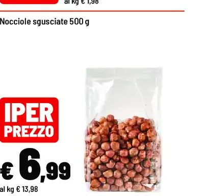 Nocciole sgusciate