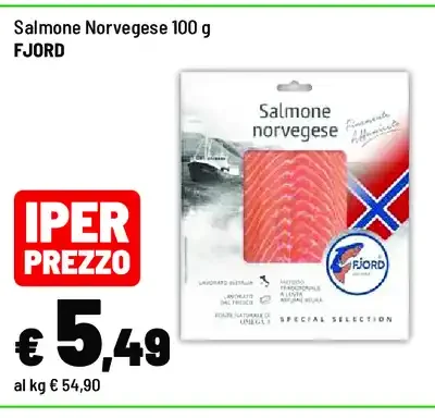Salmone Norvegese Fjord