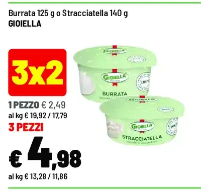 Burrata o Stracciatella