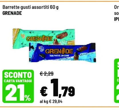 Barrette gusti assortiti
