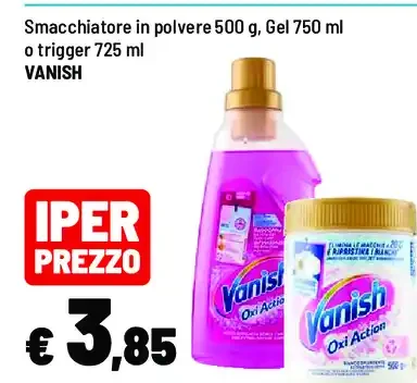 Smacchiatore Vanish