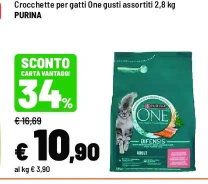 Crocchette per gatti Purina One
