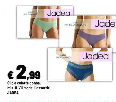 Slip o culotte donna