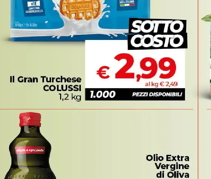 Il Gran Turchese Colussi 1,2 kg