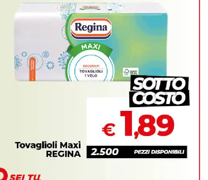 Tovaglioli Maxi Regina