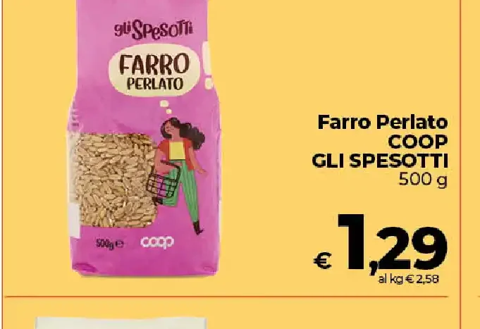 Farro perlato Coop Gli Spesotti