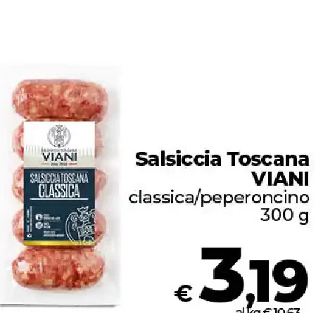 Salsiccia toscana