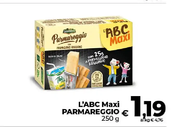 L’ABC Maxi Parmareggio