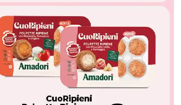 CuoRipieni Polpette Ripiene AMADORI