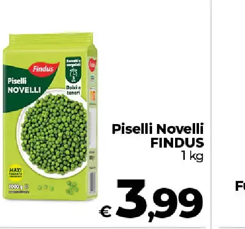 Piselli Novelli Findus