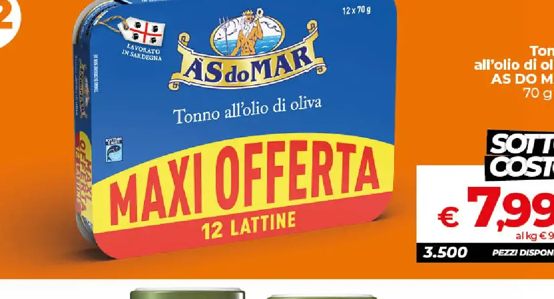 Tonno all'olio di oliva