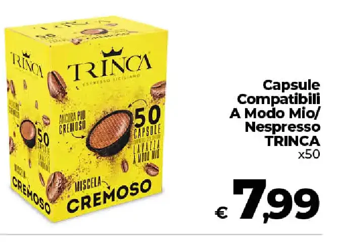 Capsule compatibili A Modo Mio/Nespresso