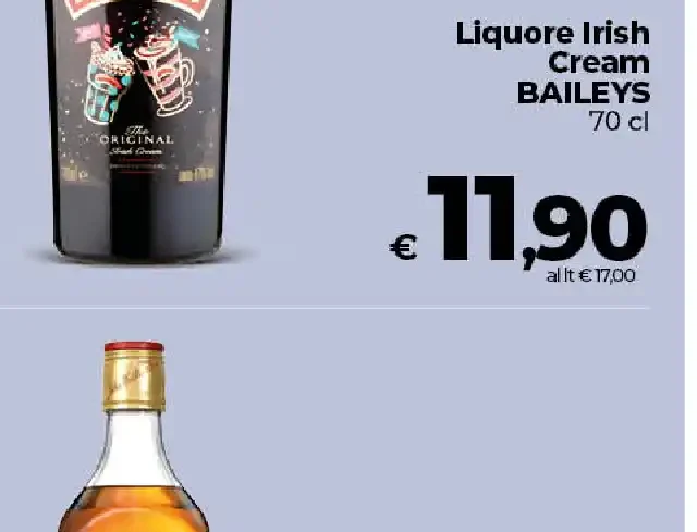 Liquore Irish Cream Baileys