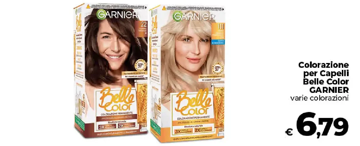 Colorazione per capelli Belle Color