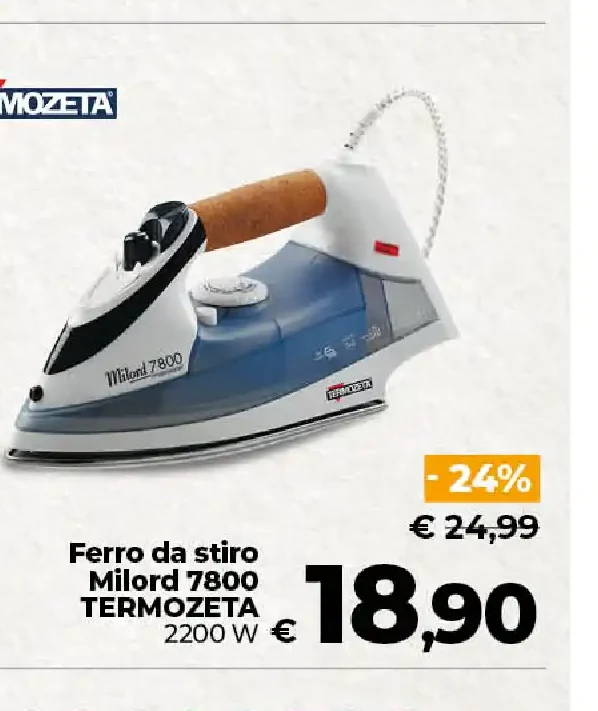 Ferro da stiro Milord 7800