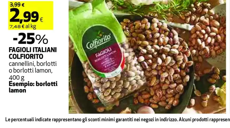 Fagioli italiani Colfiorito