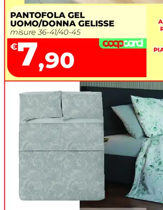 Pantofola gel uomo/donna gelisse