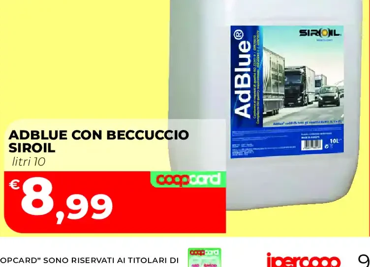 AdBlue con beccuccio Siroil