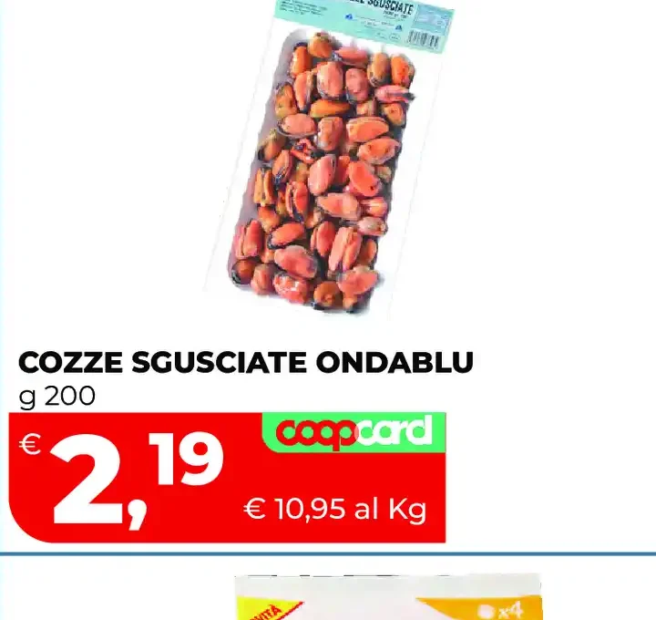 Cozze Sgusciate Ondablu