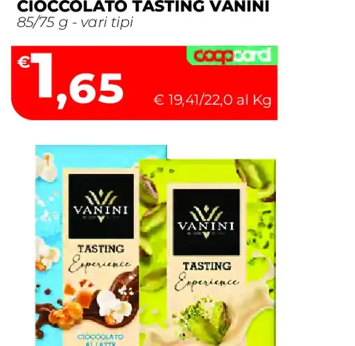 Cioccolato Tasting Vanini