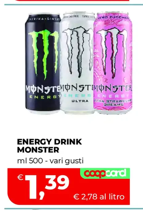 Energy drink Monster