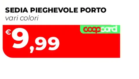 Sedia pieghevole Porto