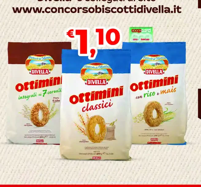 Biscotti Divella Ottimini
