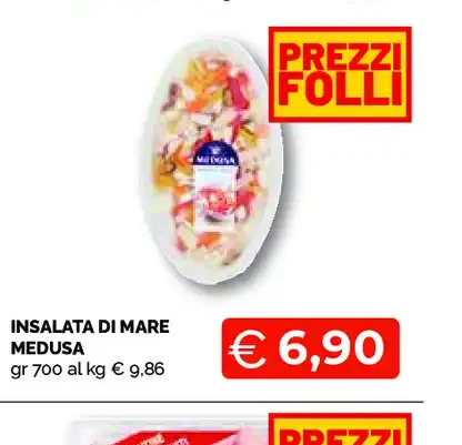 Insalata di mare medusa