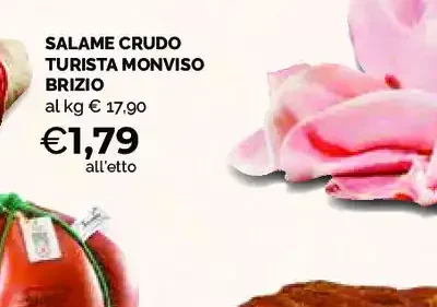 Salame crudo turista Monviso Brizio
