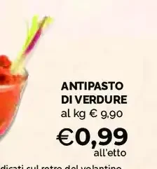 Antipasto di verdure