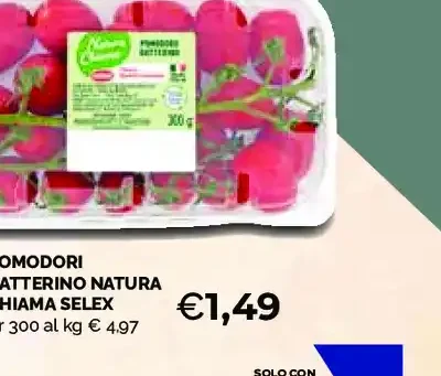 Pomodori datterini Natura Chiama Selex