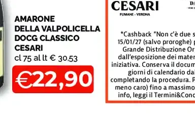 Amarone della Valpolicella DOCG Classico Cesari