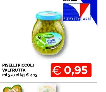 Piselli piccoli Valfrutta