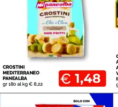 Crostini mediterraneo PanEalba