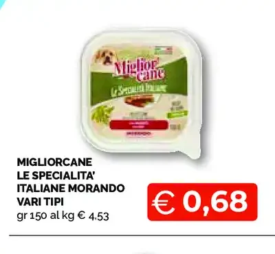 Migliorcane Le Specialità Italiane Morando vari tipi