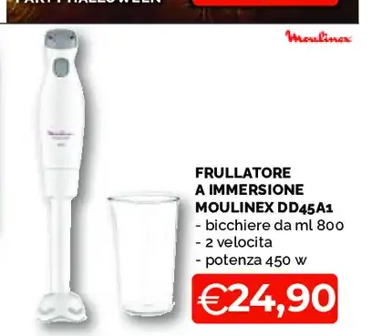 Frullatore a immersione Moulinex DD45A1