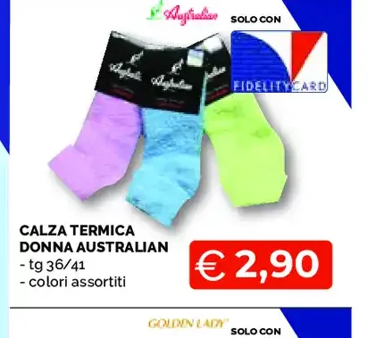 Calza termica Donna Australian