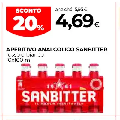 Aperitivo analcolico Sanbitter