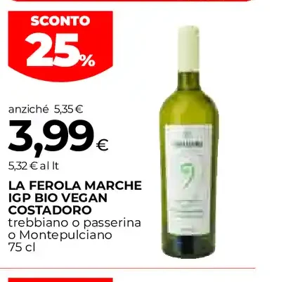 La Ferola Marche IGP Bio Vegan Costadoro